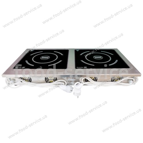 Індукційна плита двохконворочна Техма 7кВт (2669)